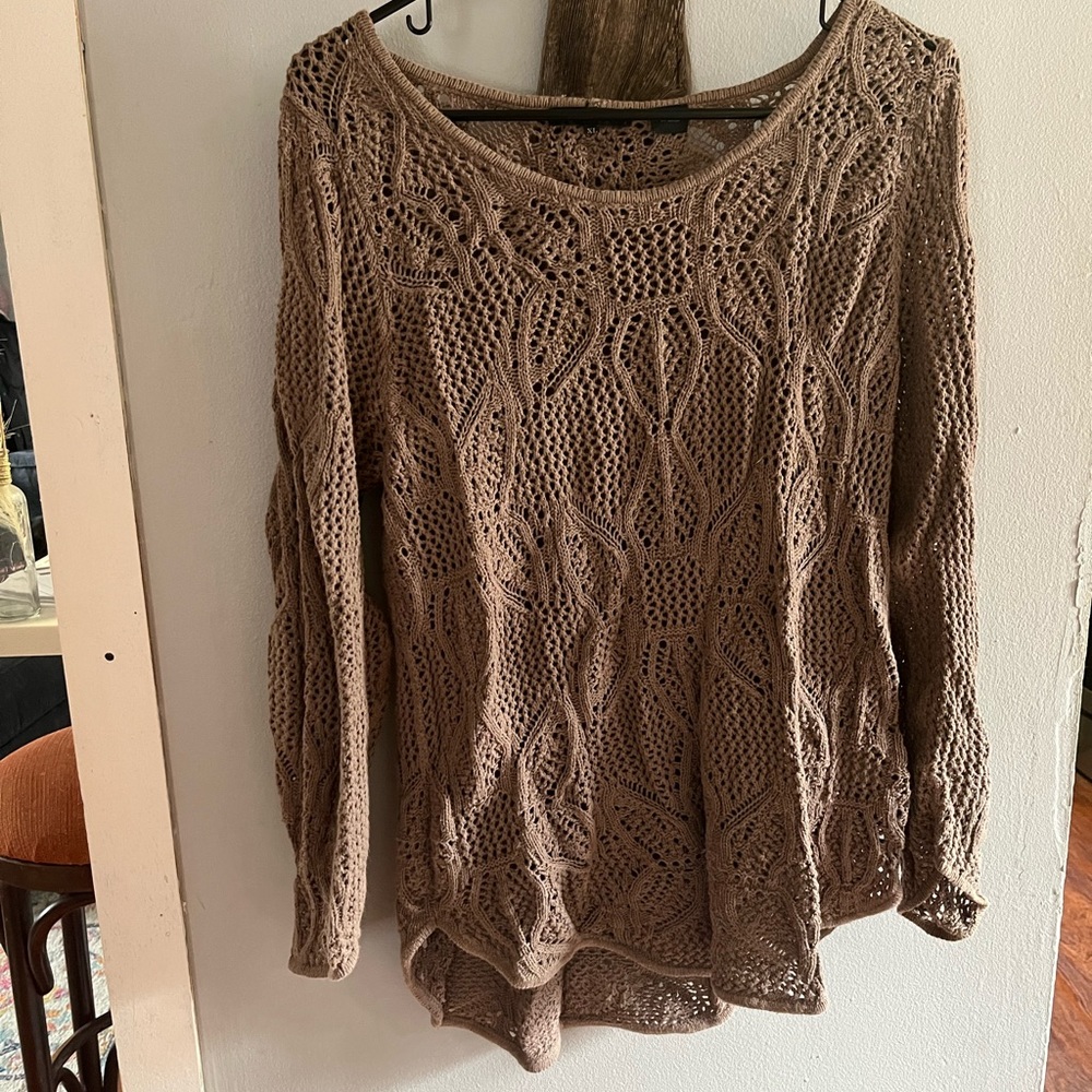Brown sweater